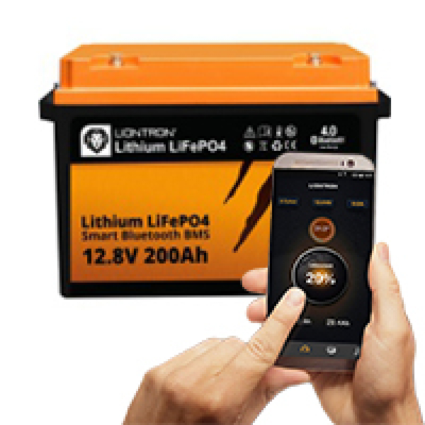 LIONTRON LiFePO4 12,8V 200Ah LX Smart BMS mit Bluetooth